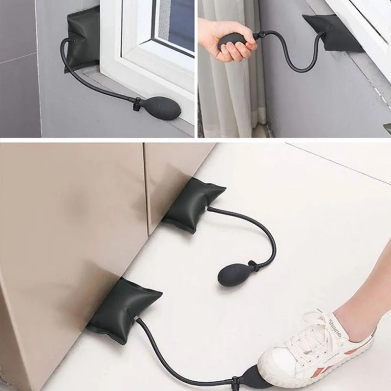 Power Tools Windows - ลิ่มปั๊มลม 1-4 ชิ้น ถุงลมนิรภัยแบบเป่าลม สำหรับประตูรถยนต์ หน้าต่าง