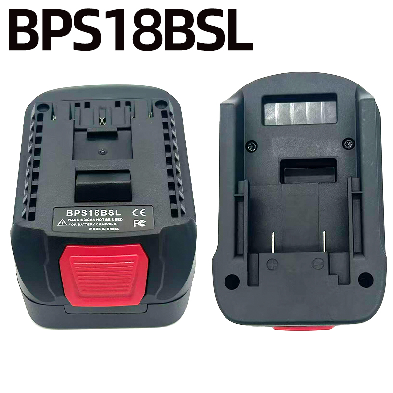 Power Tools Stanley - อะแดปเตอร์แปลงแบตเตอรี่ BPS18BSL สำหรับเครื่องมือไฟฟ้า Bosch 18V ลิเธียมไอออน