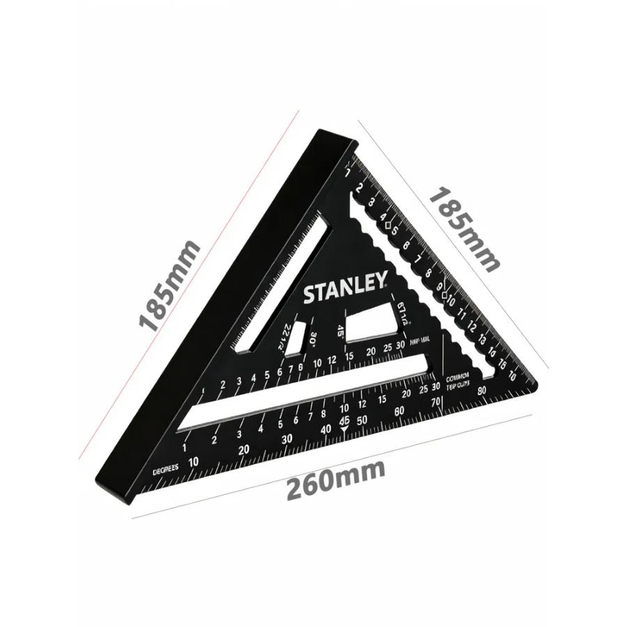 Power Tools Stanley - STANLEY STHT46101-0 FATMAX ไม้บรรทัดอลูมิเนียม 180 มม.