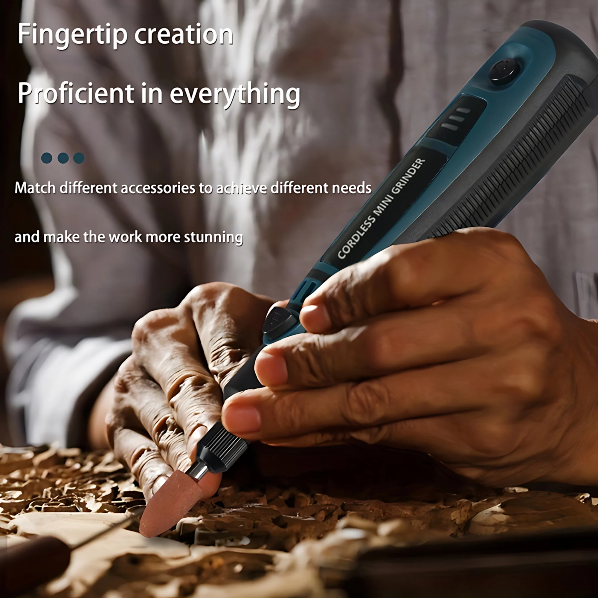 เครื่องแกะสลักไฟฟ้าแบบชาร์จไฟไ - Power Tools Kits บทวิจารณ์และราคา