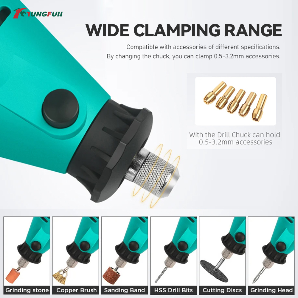ชุดเครื่องเจียรไฟฟ้าขนาดเล็ก T - Power Tools Kits บทวิจารณ์และราคา