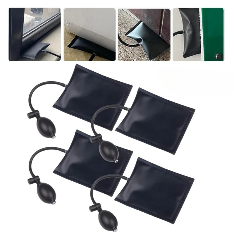 ลิ่มปั๊มลม 1-4 ชิ้น ถุงลมนิรภั - Power Tools Windows บทวิจารณ์และราคา