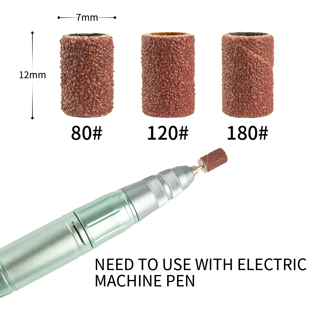 แถบขัดหัวเจียรเล็บ100ชิ้นสำหรั - Power Tools Sander บทวิจารณ์และราคา