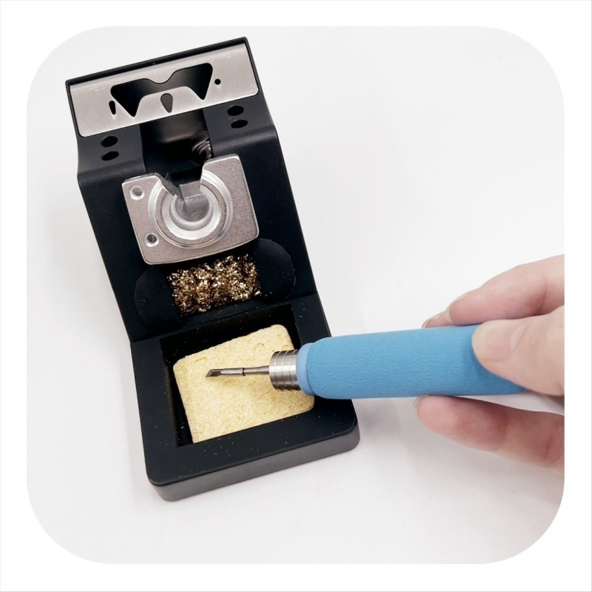 ที่วางหัวแร้งบัดกรีพร้อมฟังก์ช - Power Tools Toolstation บทวิจารณ์และราคา