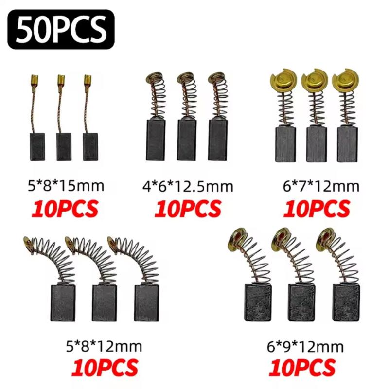 แปรงคาร์บอนแบบหนัก 50 ชิ้นพร้อ - Power Tools Sander บทวิจารณ์และราคา