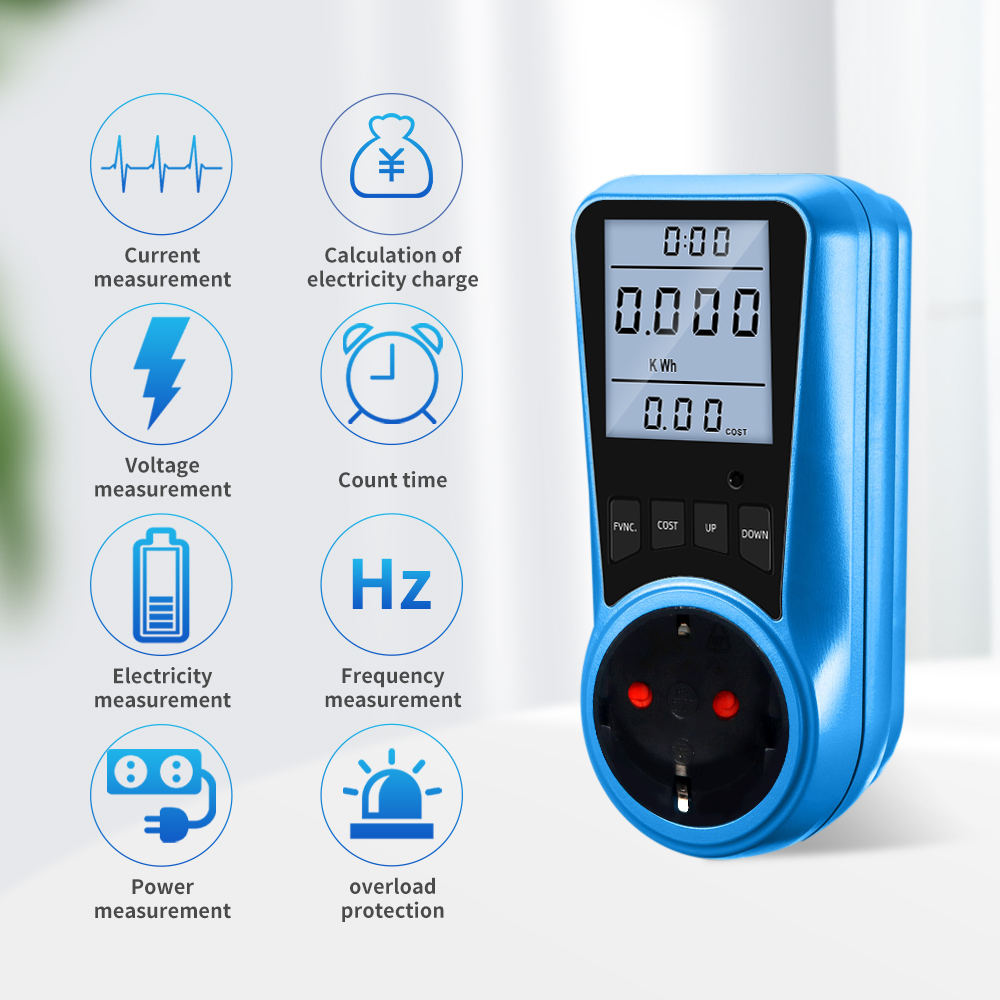Digital Current Meter AC 230V  - Power Tools Uk Review บทวิจารณ์และราคา
