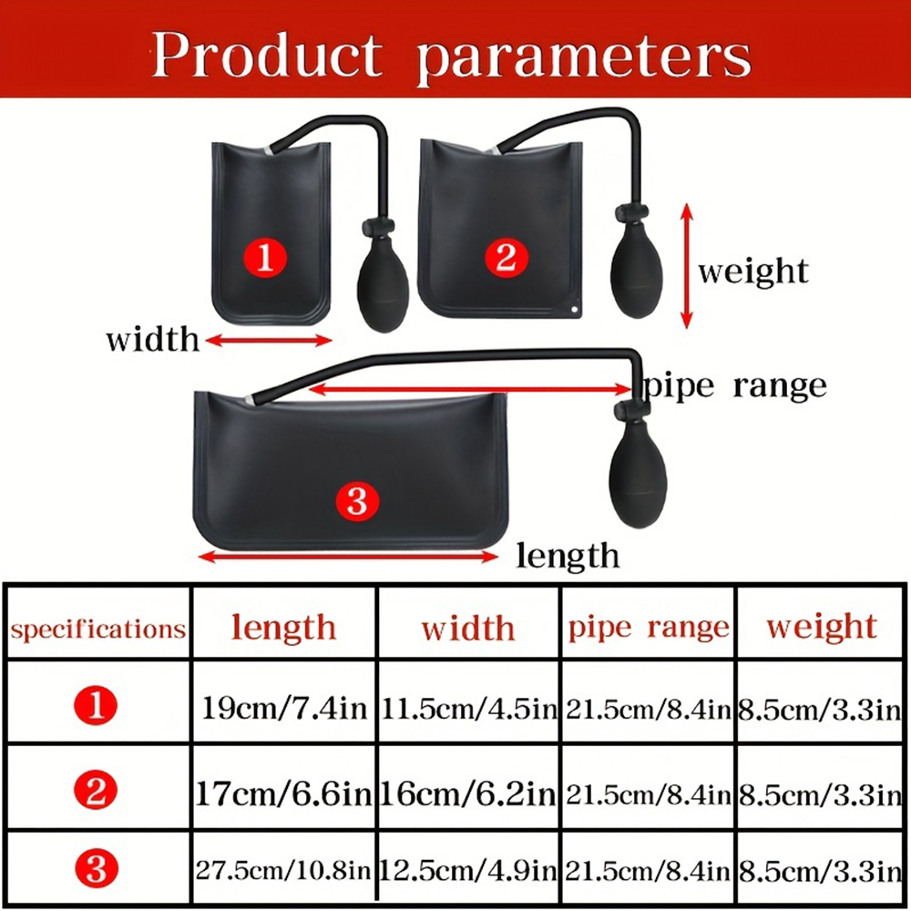 Air ปั๊ม Wedges Inflatable ถุง - Power Tools Windows บทวิจารณ์และราคา