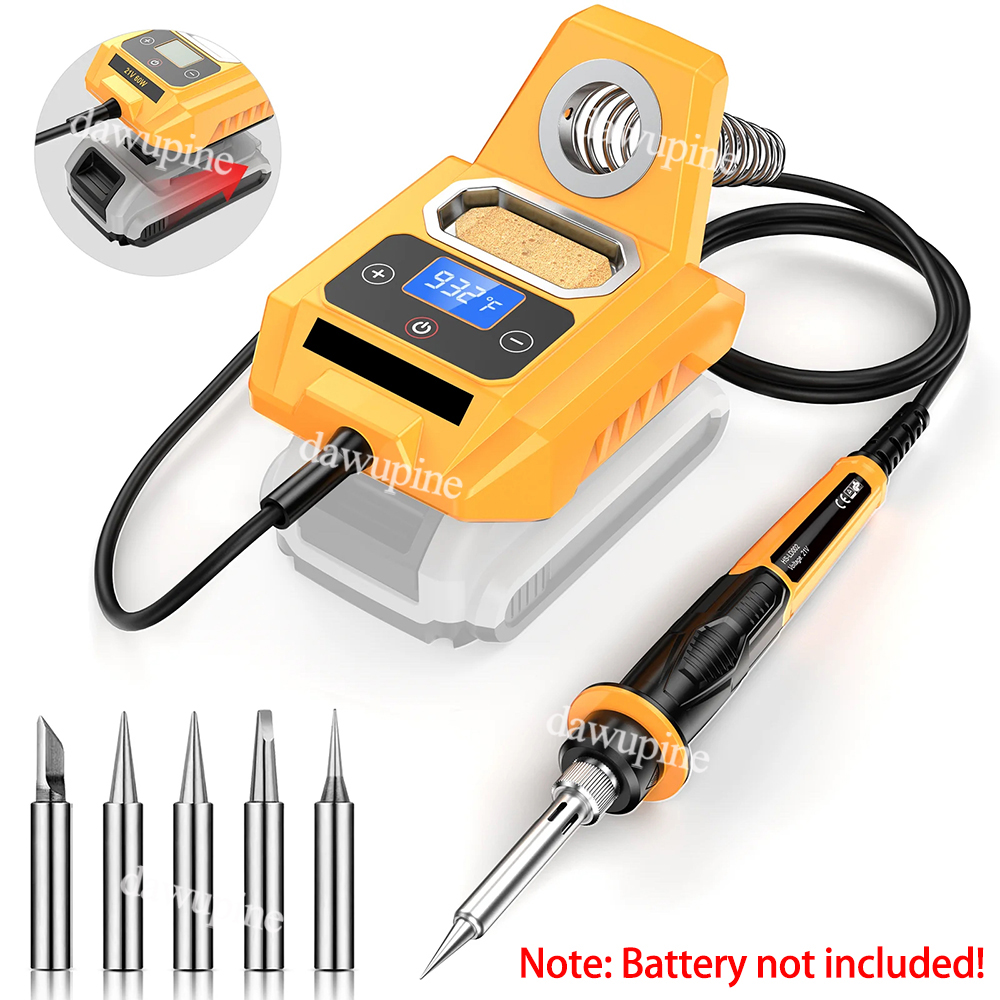 ชุดหัวแร้งบัดกรีแบบดิจิตอล LCD - Power Tools Toolstation บทวิจารณ์และราคา