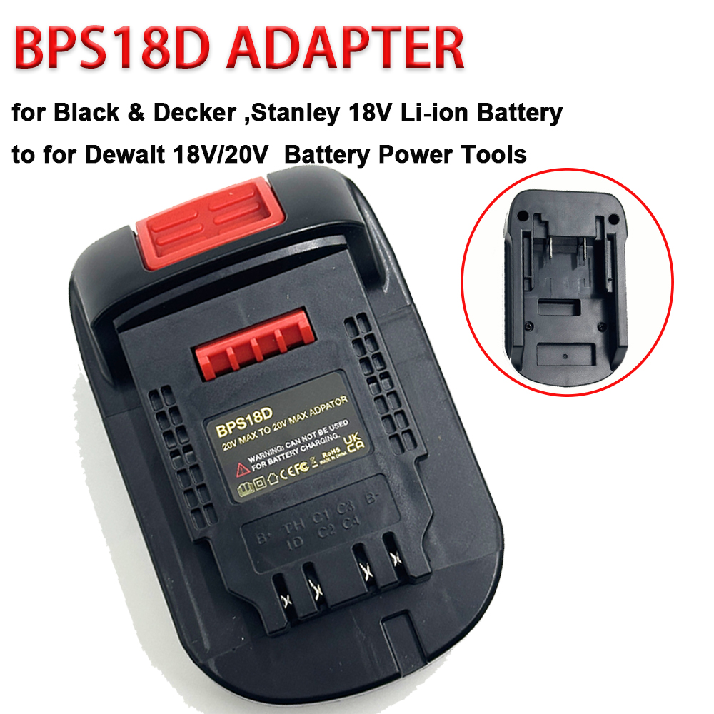 BPS18D แบตเตอรี่อะแดปเตอร์แปลง - Power Tools Stanley บทวิจารณ์และราคา