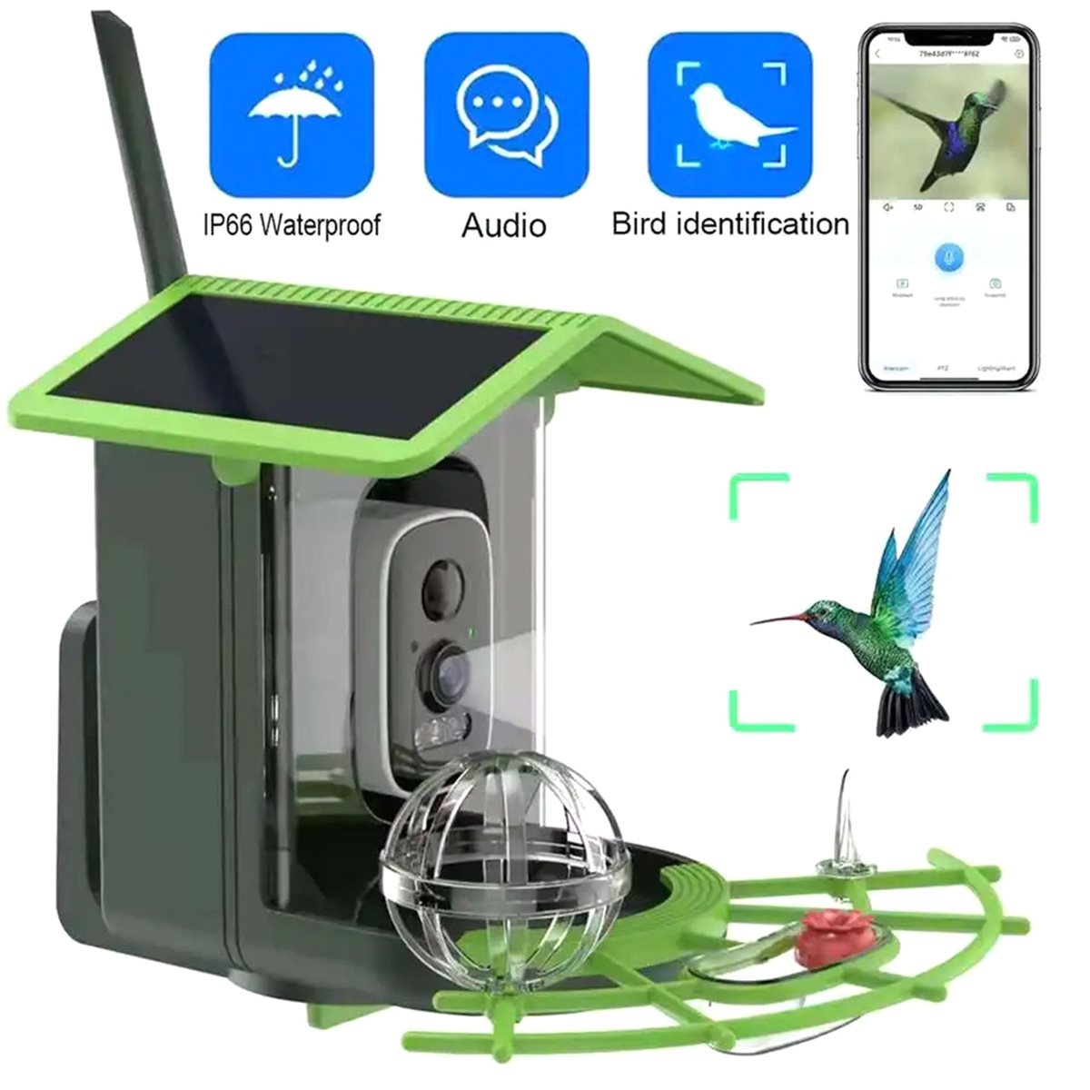 กล้องให้อาหารนกอัจฉริยะ ABPP พ - Power Tools Ai บทวิจารณ์และราคา