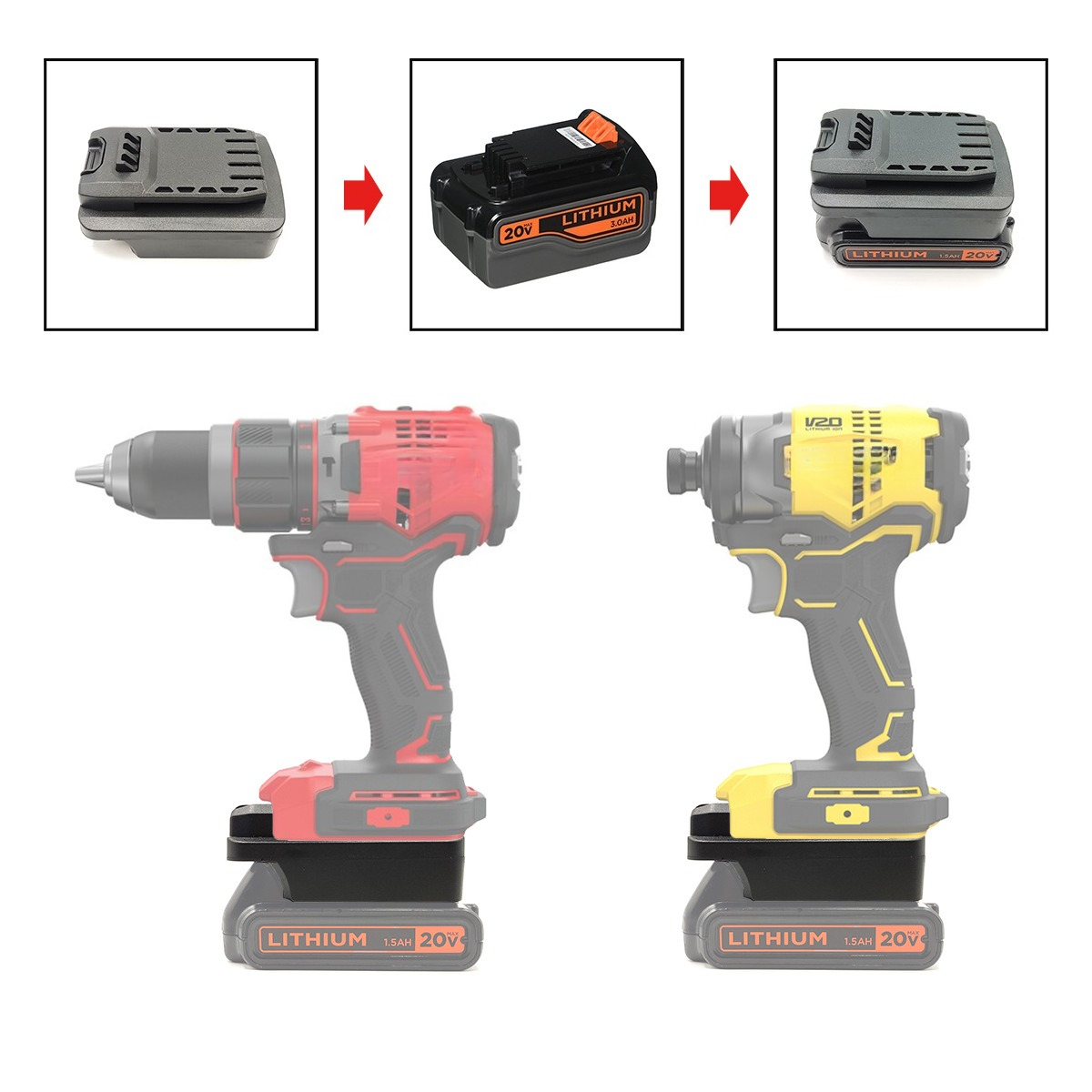 อะแดปเตอร์เครื่องมือไฟฟ้า DEWA - Power Tools Stanley บทวิจารณ์และราคา
