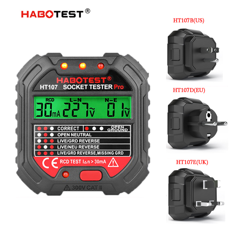 HT107 เครื่องทดสอบซ็อกเก็ตดิจิ - Power Tools Uk Review บทวิจารณ์และราคา