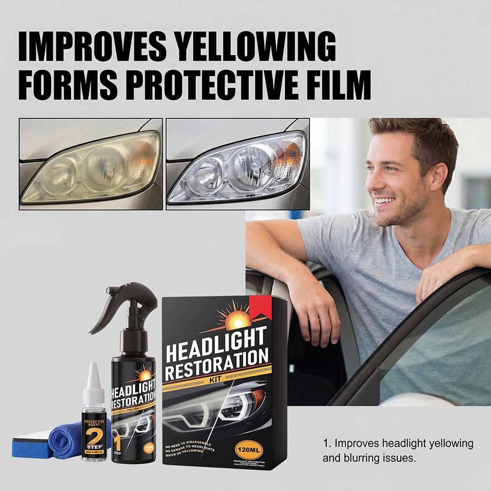 ชุดซ่อมแซมไฟหน้ารถยนต์ ไม่ใช้เ - Power Tools Yellow บทวิจารณ์และราคา
