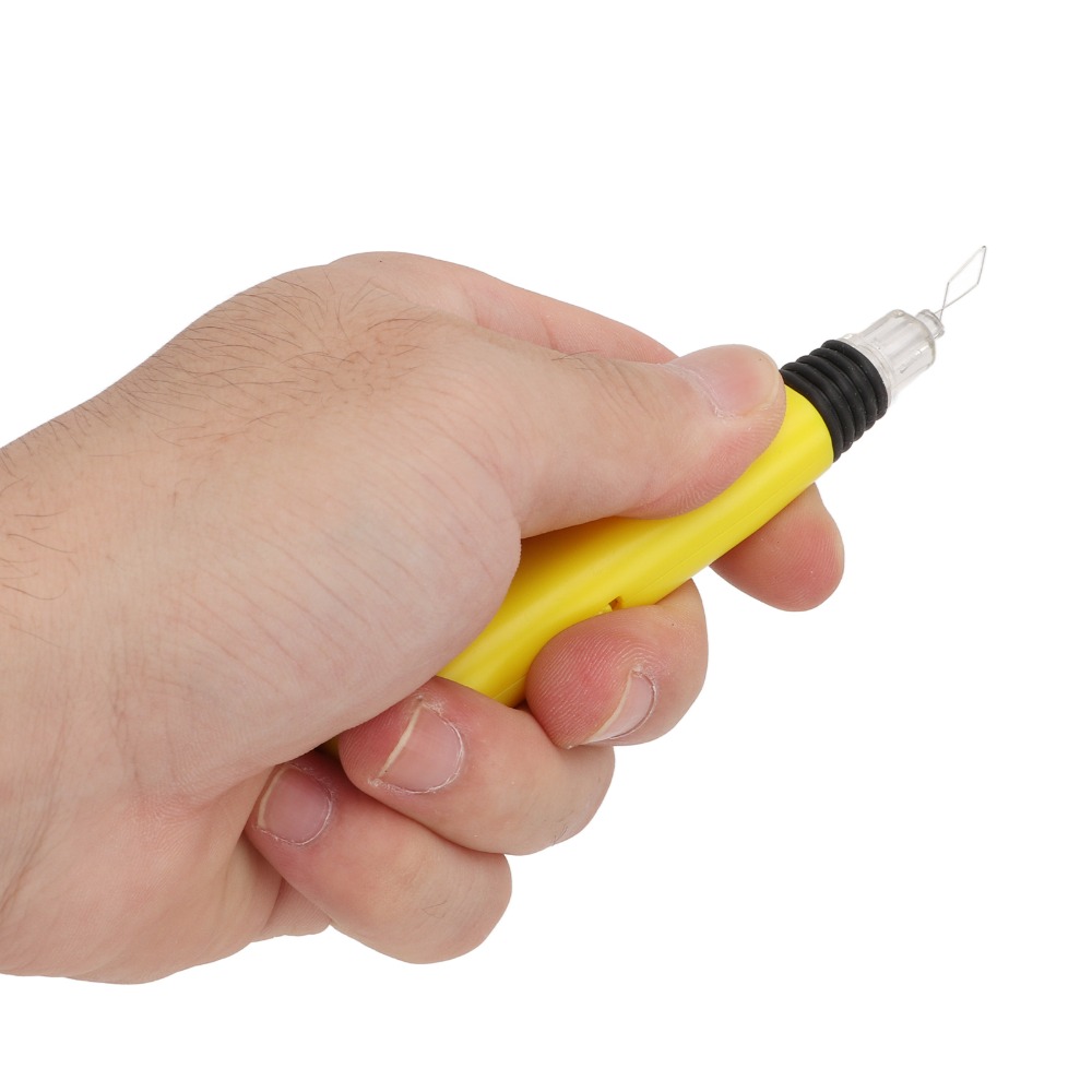 ที่ร้อยด้ายแบบใช้แบตเตอรี่ ไฟ  - Power Tools Yellow บทวิจารณ์และราคา