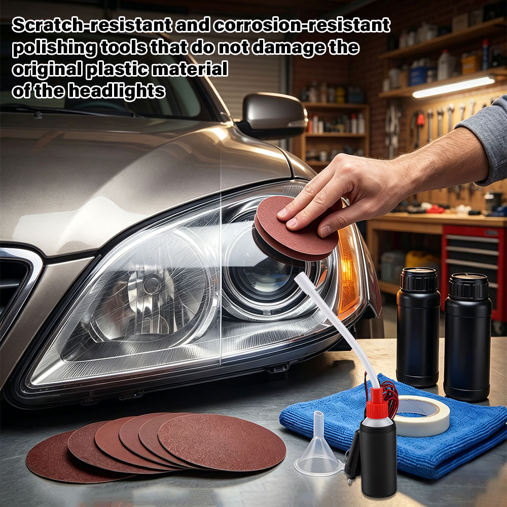 ชุดซ่อมแซมเลนส์ไฟหน้ารถยนต์ ถ้ - Power Tools Yellow บทวิจารณ์และราคา